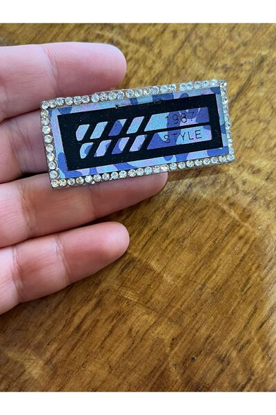 Gönülden Tasarım Zircon Stone - 5x2 cm Dimensiune Elegantă Cusut Aplicație de...