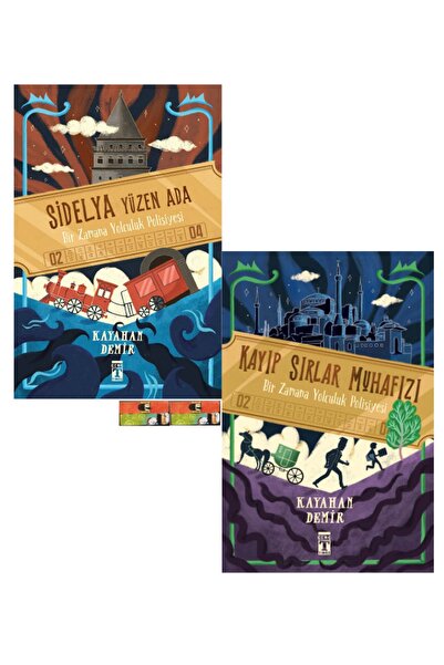 Genç Timaş 4.5.6.7.sınıf-Sidelya-Yüzen Ada-Bir Zaman Yolculuk Polisiyesi,Kayı...