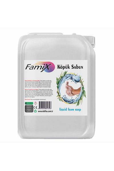 famix 20 Kg Daily Foam Soap for Hand and Face Moisturizing