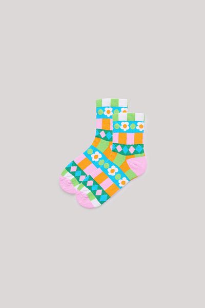 Tyess BG Store Шарени чорапи за момиче