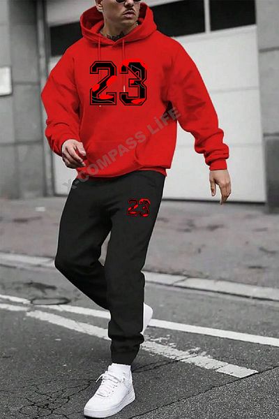 x-compass life ESOFMAN - Special Design Hoodie Set, 23 Printed