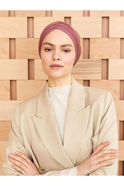 LC Waikiki LCW Modest - Boneta Hijab pentru femei cu 3 benzi