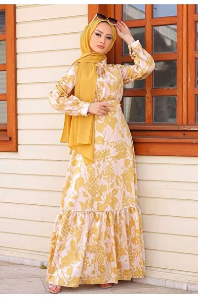 PINAR ŞEMS Fulya Elbise Sarı