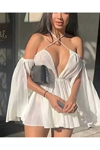 Miss Şortlu Astarlı Beli Lastikli Seyyar Kollu Mini Boy Tulum