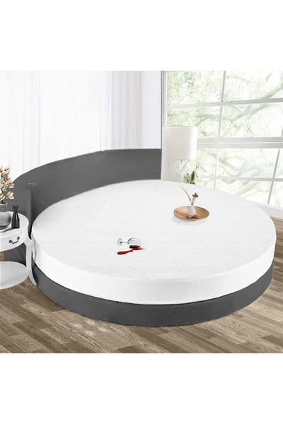 koce Yuvarlak Yatak Sıvı Geçirmez Alez