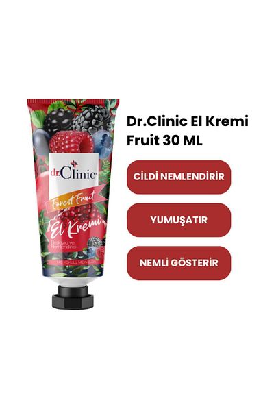 Dr. Clinic Hand Cream Fruit - 30 ml Pack