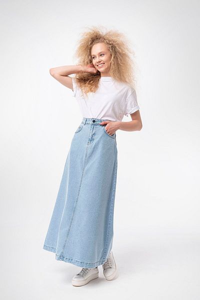 DeMim Fustă Campine Ice Blue
