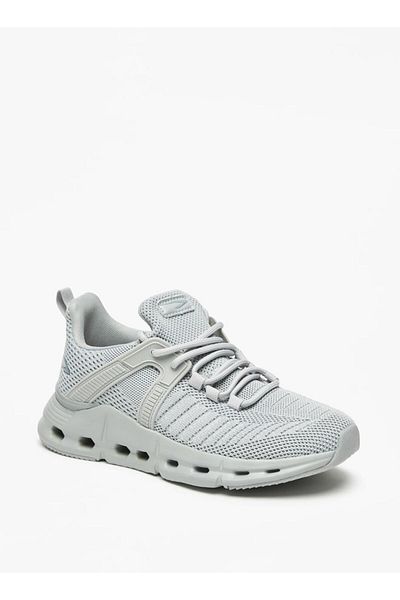 Dash Textured Lace-Up Sports Shoes