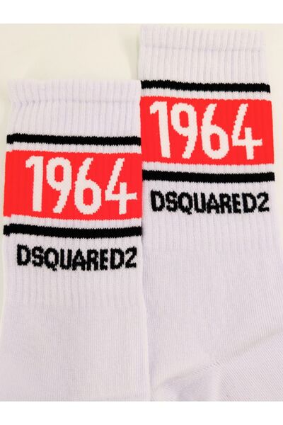 Shuttle Park Dsquared2 1964 Unisex Кольорові тенісні шкарпетки з трикотажу