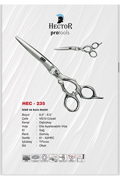 Hector HEC-235 Kuaför Berber Makası