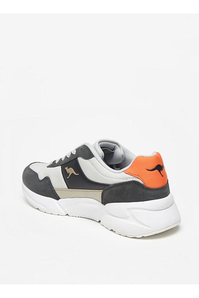 Kangaroos Men's Panelled Lace-Up Sports Shoes