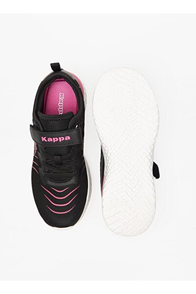 Kappa Girls' Logo Detail Sports Shoes with Hook and Loop Closure