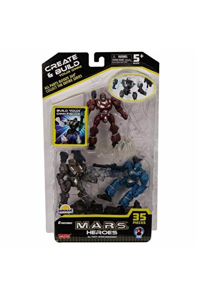 Happy Kıd Uzay Figür Seti - Blaster-Darkbeat-Martian