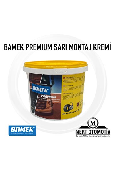 Bamek PREMIUM MONTAJ KREMİ - SARI