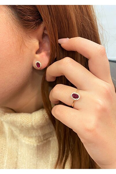 Hepimitu Taşlı Altın Set -3'lü