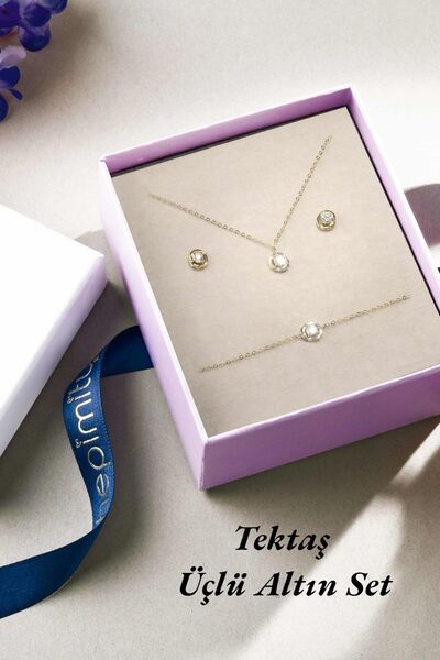 Hepimitu Tektaş Altın Set