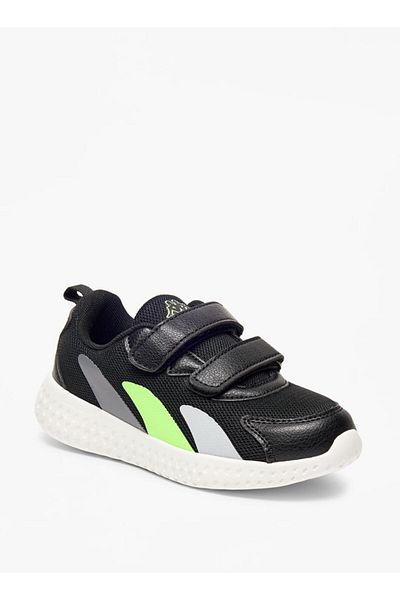 Kappa Boys' Logo Detail Sports Shoes with Hook and Loop Closure