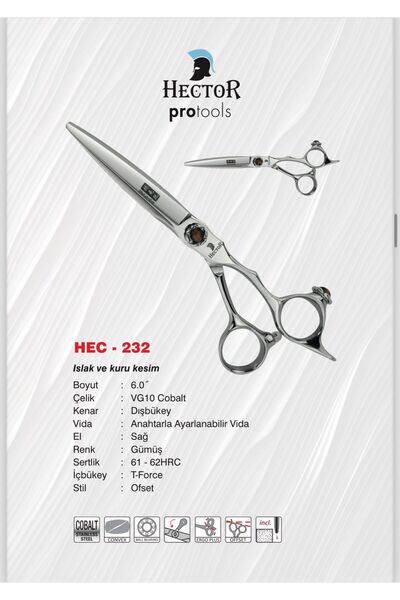 Hector HEC-232 Kuaför Berber Makası