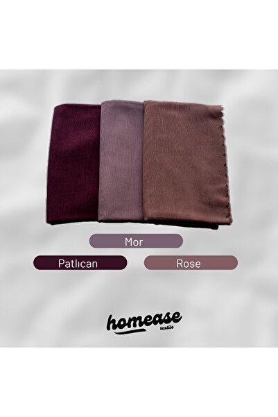 homease Koltuk Örtüsü | Çekyat Örtüsü | Koltuk Şalı 175x215 Şönil Çift Taraflı | Mor