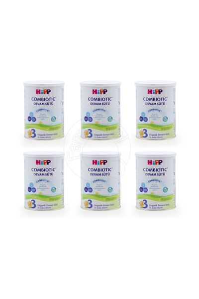 Hipp Organik Combiotic Devam Sütü 3 Numara 350 gr x 6 Adet