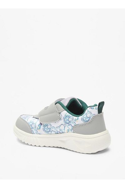 Oaklan by Shoexpress LBL by Shoexpress Game Print Sneakers with Hook and Loop Closure