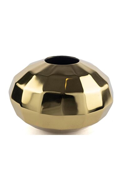 Mikasa Moor مزهرية إيمري جولد - 33x20 سم كبيرة