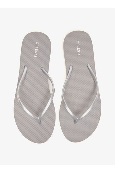 Celeste Women's Solid Slip-On Thong Slippers