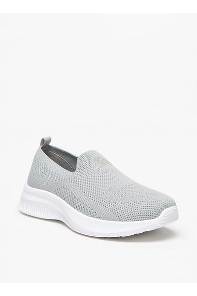 Oaklan by Shoexpress Mesh Textured Slip-On Sports Shoes