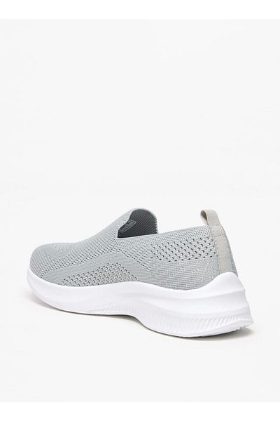 Oaklan by Shoexpress Mesh Textured Slip-On Sports Shoes