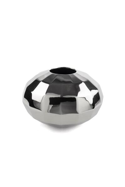 Mikasa Moor Gümüş Emery Vazo 33x20cm