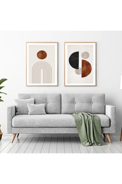 Dekorsiahome 2-dijelna slika u drvenom okviru PureSet