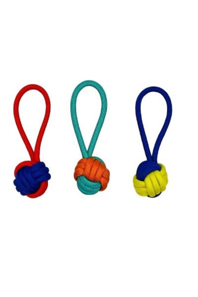 Nunbell 8 cm Single Ball Dog Traction Toy - 1 Piece