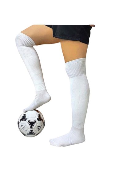SPORIO Μαύρες επαγγελματικές κάλτσες ποδοσφαίρου - μητέρα, μποτάκια, κατάλληλο για μέγεθος 40-46