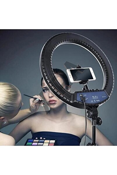 XİRA Vilya Megalüx Profesyonel Kuaför Makyaj Çekimleri 21inç 560 Led Kumandal...