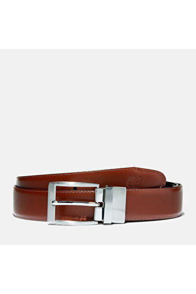 Timberland 35mm Leather Classic Belt with Rev Buckle