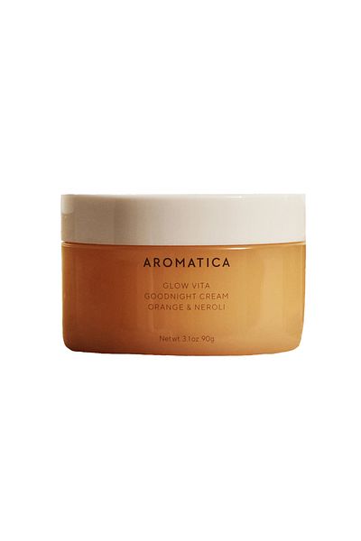 Aromatica Glow Vita Goodnight Cream - Orange and Neroli 90g Vegan Brightening Night Cream