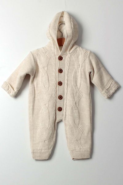 Çocuksan Baby&Kids Wear بذلة محبوكة للأطفال للجنسين - بيج - 6 أشهر - CS 2023000057 -4053