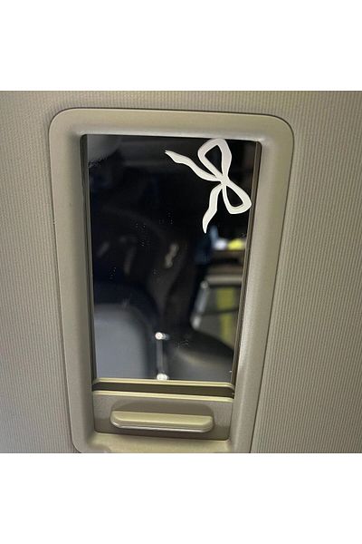 Janusmania STICKER Oglindă cu fundă, STICKER pentru mașină