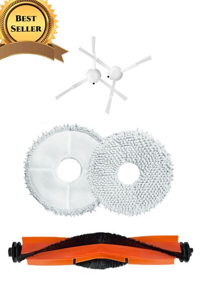 küche&haus Perie pentru mop Xiaomi - cu accesorii principale și laterale, mod...