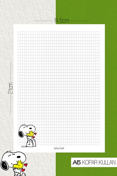 SelisCraft Σημειωματάριο με μοτίβο Snoopy 03 Daily Planner, Σημειωματάριο, Λίστα εκκρεμοτήτων, Σημειωματάριο, Ατζέντα