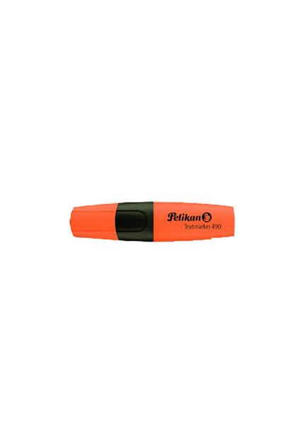 Pelikan Orange Highlighter - 490 Model (10 Pieces)