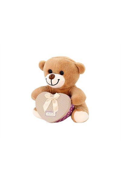 Sarego Heart Box Plush Teddy Bear Sweet Cute Romantic Love Package Surprise Yumoş Love Box Special Day Gift