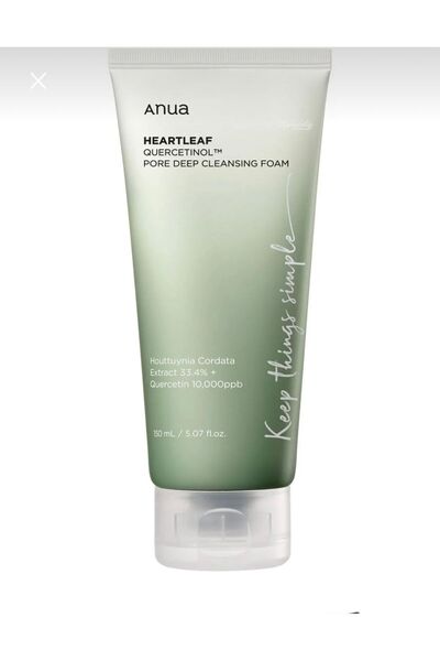 ANUA Heartleaf Geniş Gözenek Karşıtı Güçlü Arındırıcı Köpük Temizleyici ) 150 ml