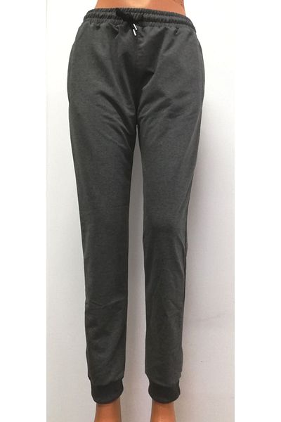 ENGIN Unisex Pockets Zippered Cuffs Combed Cotton Sweatpants