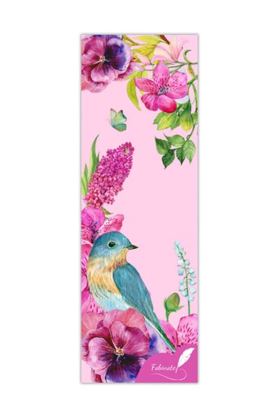 Fobinote 6-Piece Bookmark Set - Special Design, 300 Gr Bristol Cardboard Bookmark