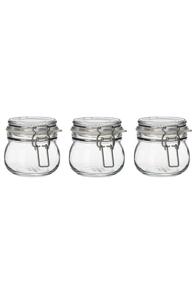 IKEA Korken Glass Jar 130 ml 3 Pieces 40323654