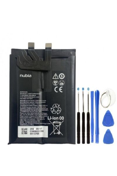 instatech ZTE Nubia Red Magic 6s Pro Pil Batarya NX669j + Tamir Seti