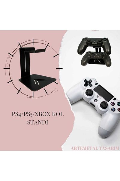ARTE METAL Ps4 / Ps5 / Xbox Arm Holder Stand - Metal