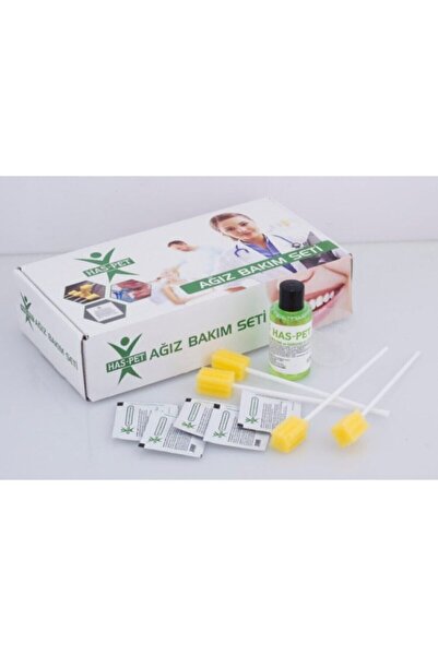 Has-Pet Ağız Bakım Seti Yatan Hasta Ağız Temizleme Seti