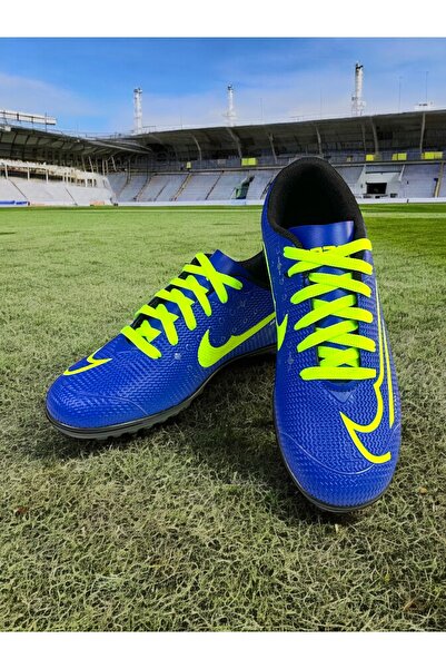 Sprit 001 Ανδρικά και παιδικά μπλε-κίτρινα παπούτσια ποδοσφαίρου χωρίς δόντια...